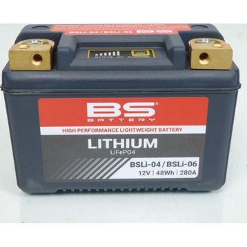 Bs BSLI-04/06 2004-2015 Hyosung GV 650 Uyumlu Lityum Akü