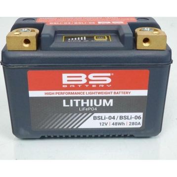 Bs BSLI-04/06 2014-2020 Kawasaki J 300 Uyumlu Lityum Akü
