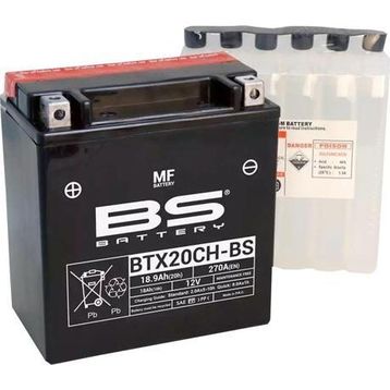 Bs BTX20CH-BS 2006-2013 Moto Guzzi Sport 1200 Uyumlu Sulu Akü