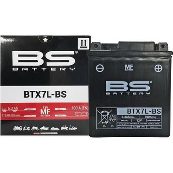 Bs BTX7L-BS 2013-2021 Piaggio Liberty 150 Uyumlu Sulu Akü