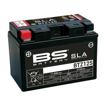 Bs BTZ12S SLA 2001-2016 Honda FJS 600 Silverwing ABS Uyumlu Jel Akü