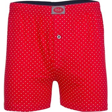 BSM 13704 Yılbaşı Kırmızı Erkek Boxer