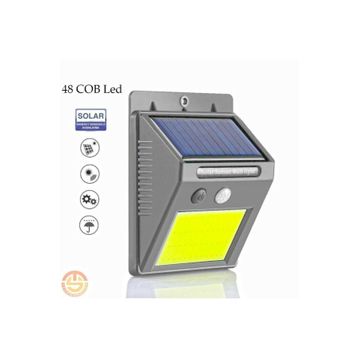 BSSM 48 Ledli Güneş Enerjili Solar Hareket Sensörlü Bahçe Lambası