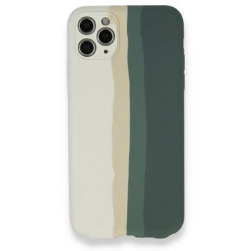 BSSM Ebruli Lansman Silikon - Beyaz Gri iPhone 11 Pro Kılıf