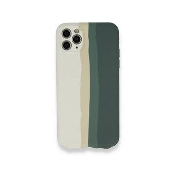 BSSM Ebruli Lansman Silikon - Beyaz Gri iPhone 11 Pro Kılıf