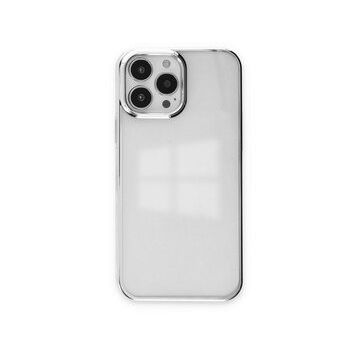 BSSM Element Silikon - Gümüş iPhone 14 Pro Max Kılıf