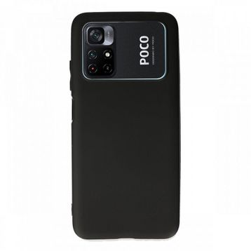 BSSM First Silikon - Siyah Xiaomi Poco M4 Pro 4G Kılıf