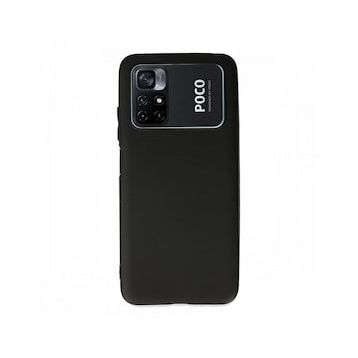 BSSM First Silikon - Siyah Xiaomi Poco M4 Pro 4G Kılıf