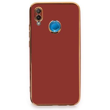 BSSM Huawei P20 Lite Volet Silikon Kırmızı Kılıf