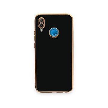 BSSM Huawei P20 Lite Volet Silikon Siyah Kılıf
