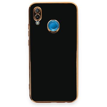 BSSM Huawei P20 Lite Volet Silikon Siyah Kılıf