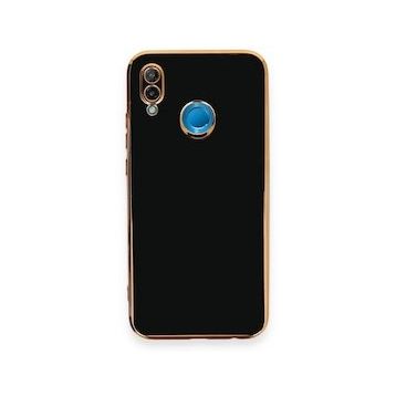 BSSM Huawei P20 Lite Volet Silikon Siyah Kılıf