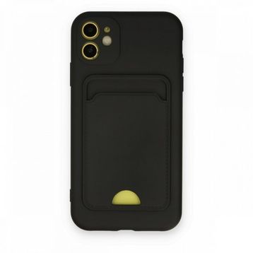 BSSM iPhone 11 Kelvin Kartvizitli Silikon Siyah Kılıf