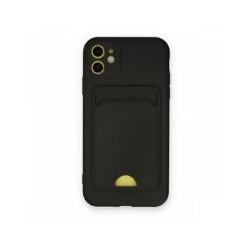 BSSM iPhone 11 Kelvin Kartvizitli Silikon Siyah Kılıf