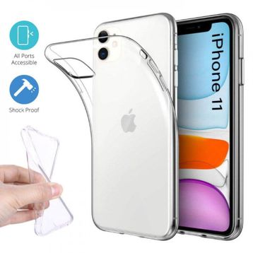 BSSM iPhone 11 Lüx Şeffaf Silikon Kılıf