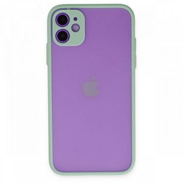 BSSM iPhone 11 Montreal Silikon Kapak Turkuaz Kılıf