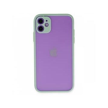 BSSM iPhone 11 Montreal Silikon Kapak Turkuaz Kılıf