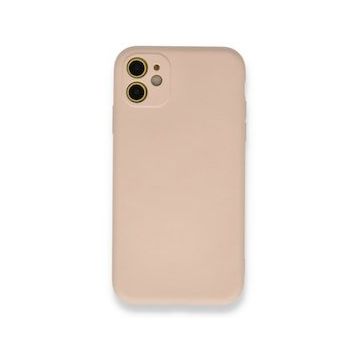 BSSM iPhone 11 Nano İçi Kadife Silikon Pudra Kılıf