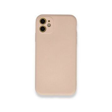 BSSM iPhone 11 Nano İçi Kadife Silikon Pudra Kılıf