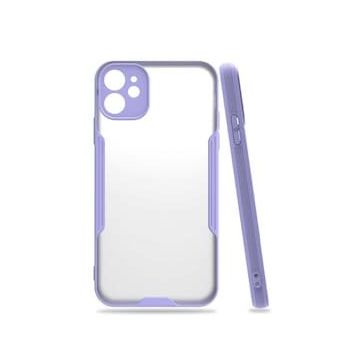BSSM iPhone 11 Platin Silikon Lila Kılıf