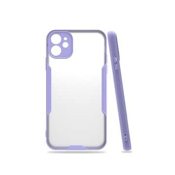 BSSM iPhone 11 Platin Silikon Lila Kılıf