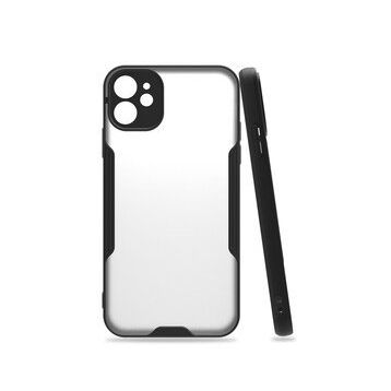 BSSM iPhone 11 Platin Silikon Siyah Kılıf