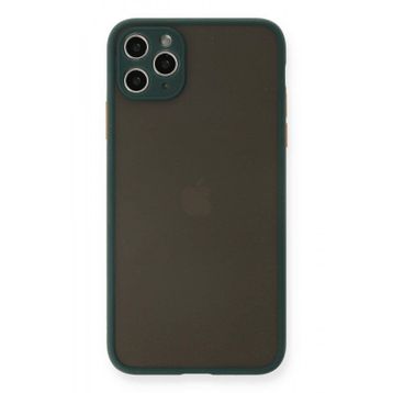 BSSM iPhone 11 Pro Max Montreal Silikon Kapak Yeşil Kılıf
