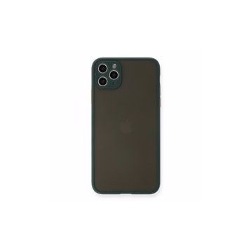 BSSM iPhone 11 Pro Max Montreal Silikon Kapak Yeşil Kılıf