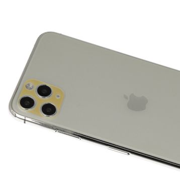 BSSM iPhone 11 Pro Max Rainbow Gold Kamera Lens Koruma Camı