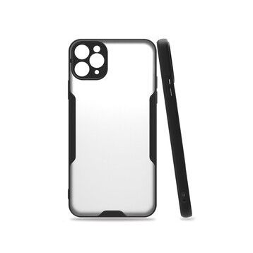 BSSM iPhone 11 Pro Platin Silikon Siyah Kılıf