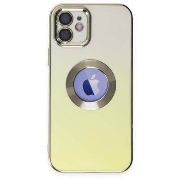 BSSM iPhone 12 Best Silikon Sarı Kılıf