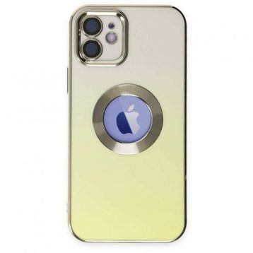 BSSM iPhone 12 Best Silikon Sarı Kılıf