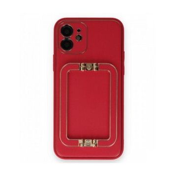 BSSM iPhone 12 Coco Elit Kapak Kırmızı Kılıf