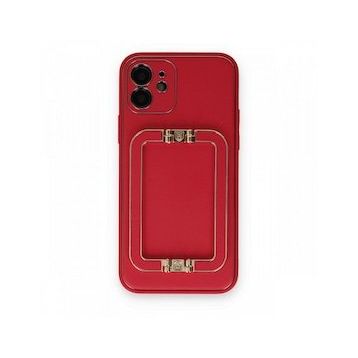 BSSM iPhone 12 Coco Elit Kapak Kırmızı Kılıf