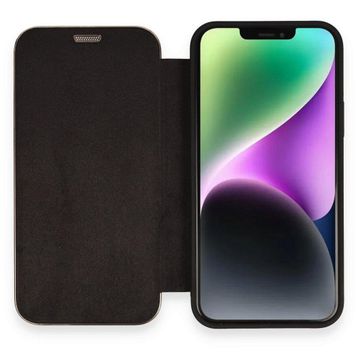 BSSM iPhone 12 Dolpin Kapaklı Siyah Kılıf