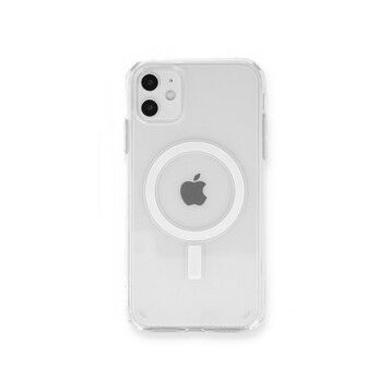 BSSM iPhone 12 Magneticsafe Şeffaf Silikon Şeffaf Kılıf