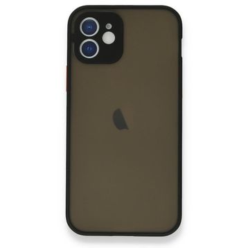 BSSM iPhone 12 Montreal Silikon Kapak Siyah Kılıf