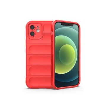 BSSM iPhone 12 Optimum Silikon Kırmızı Kılıf