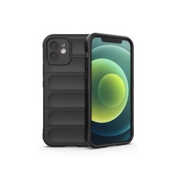 BSSM iPhone 12 Optimum Silikon Siyah Kılıf