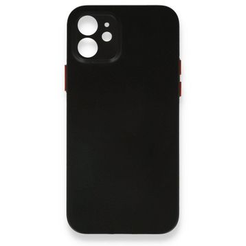 BSSM iPhone 12 PP Ultra İnce Kapak Siyah Kılıf