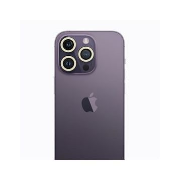 BSSM iPhone 12 Pro Beyaz Neon Fosforlu Kamera Lens