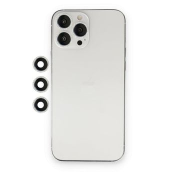 BSSM iPhone 12 Pro Gümüş Shine Kamera Lens