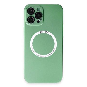 BSSM iPhone 12 Pro Jack Magneticsafe Lens Silikon Yeşil Kılıf