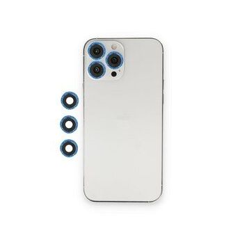 BSSM iPhone 12 Pro Mavi Shine Kamera Lens