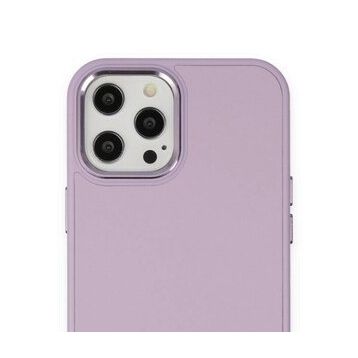 BSSM iPhone 12 Pro Max Asya Deri Silikon Lila Kılıf