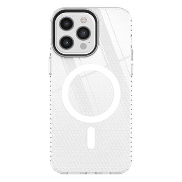 BSSM iPhone 12 Pro Max Beta Magneticsafe Silikon Şeffaf Kılıf