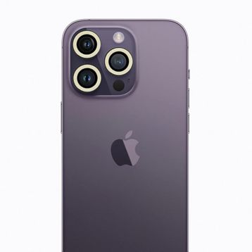 BSSM iPhone 12 Pro Max Beyaz Neon Fosforlu Kamera Lens