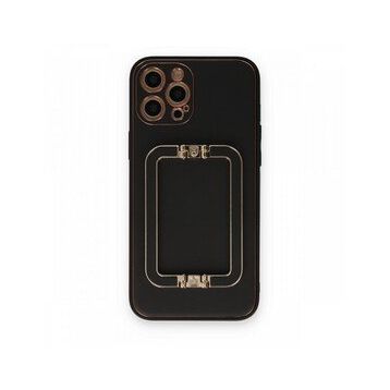 BSSM iPhone 12 Pro Max Coco Elit Kapak Siyah Kılıf