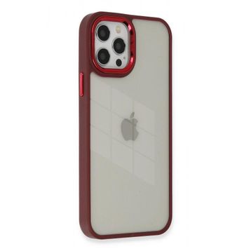 BSSM iPhone 12 Pro Max Dora Kapak Kırmızı Kılıf