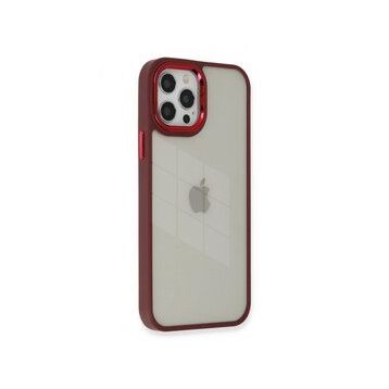 BSSM iPhone 12 Pro Max Dora Kapak Kırmızı Kılıf